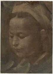 Head of a Young Woman