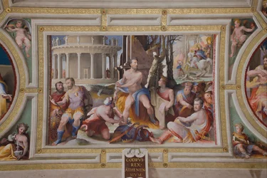 The Sacrifice of Codrus, King of Athens Public Virtues of Greek and Roman Heroes, 1529-1535
