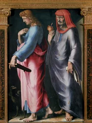 Triptych of the Trinity (Detail)