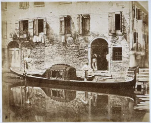 Gondola in Venice, c.1855