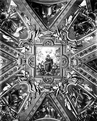 Virgin of the Immaculate Conception with saints and angels, in the Cappella Paolina