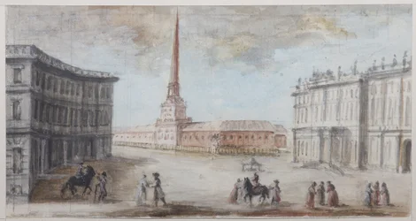 The Palace Square in Saint Petersburg