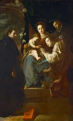 The Mystic Marriage of Saint Catherine and Saints