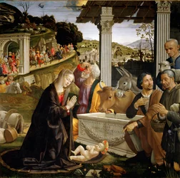 Adoration of the Shepherds (detail)