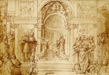 The Angel Appears to Zacharias in the Temple