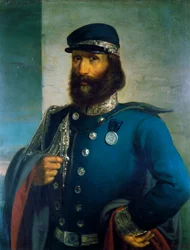 Giuseppe Garibaldi as General of Sardinian Army