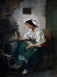 Sewing Girl