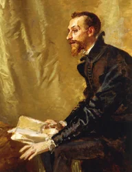 Torquato Tasso reading Liberated Jerusalem to Eleonora d