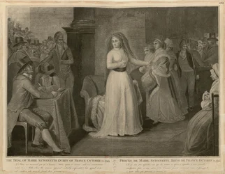 The Trial of Marie Antoinette, Queen of France, October 14, 1793
