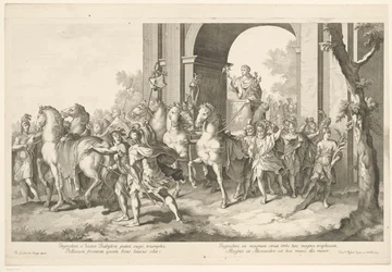 Military Procession with Alexander the Great on a Triumphal Chariot (Triumphal Procession of Alexander the Great in Babylon)