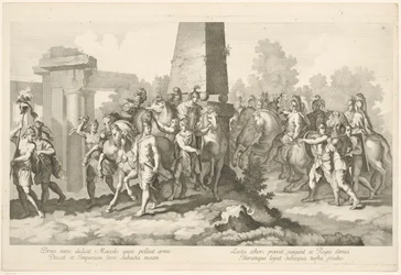 Soldiers by Obelisk