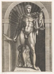 Sculpture of a Warrior