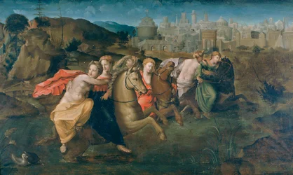 Escape of Clelia and the Roman Virgins from Porsenna