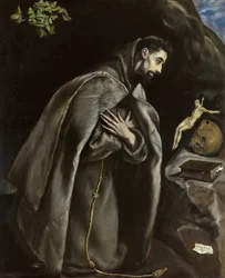 Saint Francis Praying, ca 1585