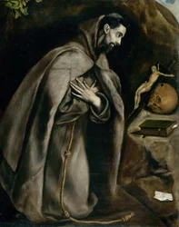 Saint Francis Praying, ca. 1596-1600