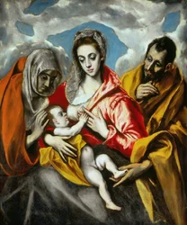 The Holy Family, 1595