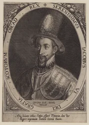 King James VI of Scotland (engraving)