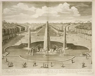 Fountain of Apollo in the Gardens of Versailles