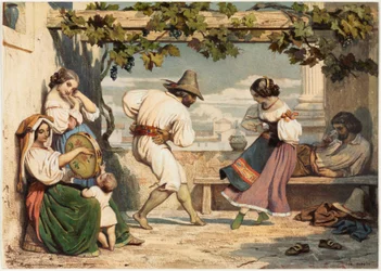 La Saltarelle, c.1800