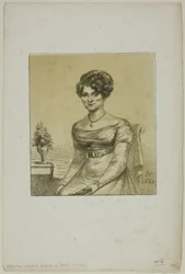 Woman Seated before a Table