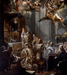 Founding Mass of the Order of the Trinity (detail)