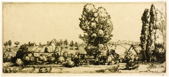 Landscape, Poigny