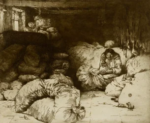 The Sleeping Rag Vendor