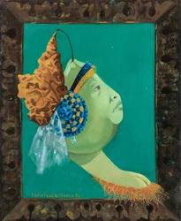 First Prize at the fruit and vegetable exhibition