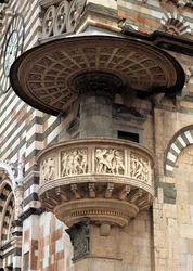 Pulpit on the Outside of the Cathedral of Prato