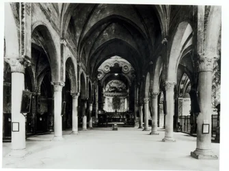 Interior of the church