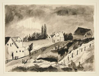 Landscape with Houses