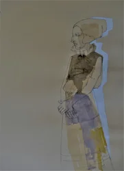Abstract Historic Woman