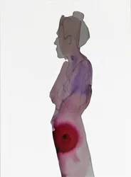 Abstract Red Figure