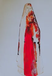Bright Red Madonna
