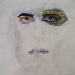 Contemplative Abstract Gaze