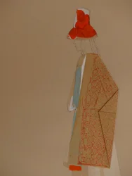 Elegant Profile in Red Hat