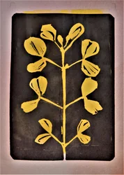 Golden Botanical Form