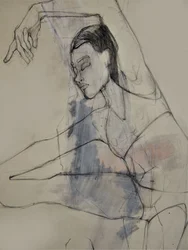 Graceful Dancer Sketch