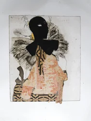 Masked Figure Collage