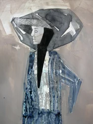 Mysterious Woman in Hat