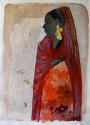 Vibrant Woman Profile