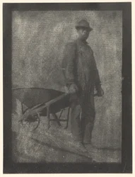 [Black Man with Wheelbarrow]