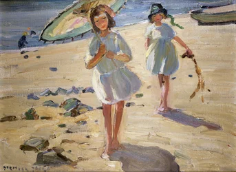 Friends on the Beach