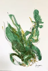 Abstract Botanical Flow