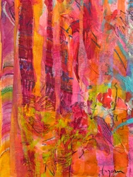Vibrant Forest Abstract