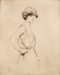 May in her Camisole
