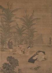The Scholar Fu Sheng Transmitting the Book of Documents, 15th-mid-16th century
