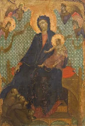 Madonna of Franciscans, by Duccio di Buoninsegna