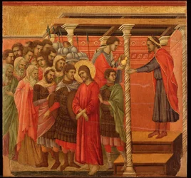 Pontius Pilate Washes His Hands: Maesta Altarpiece