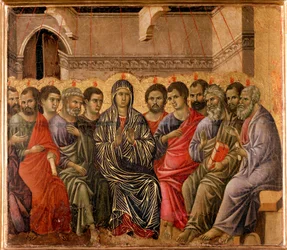 The Pentecost (Back of the Maesta Altarpiece)